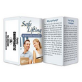 Safe Lifting Key Point Brochure (Folds to Card Size)